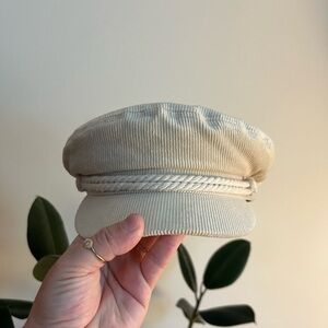 Brixton corduroy fiddler cap